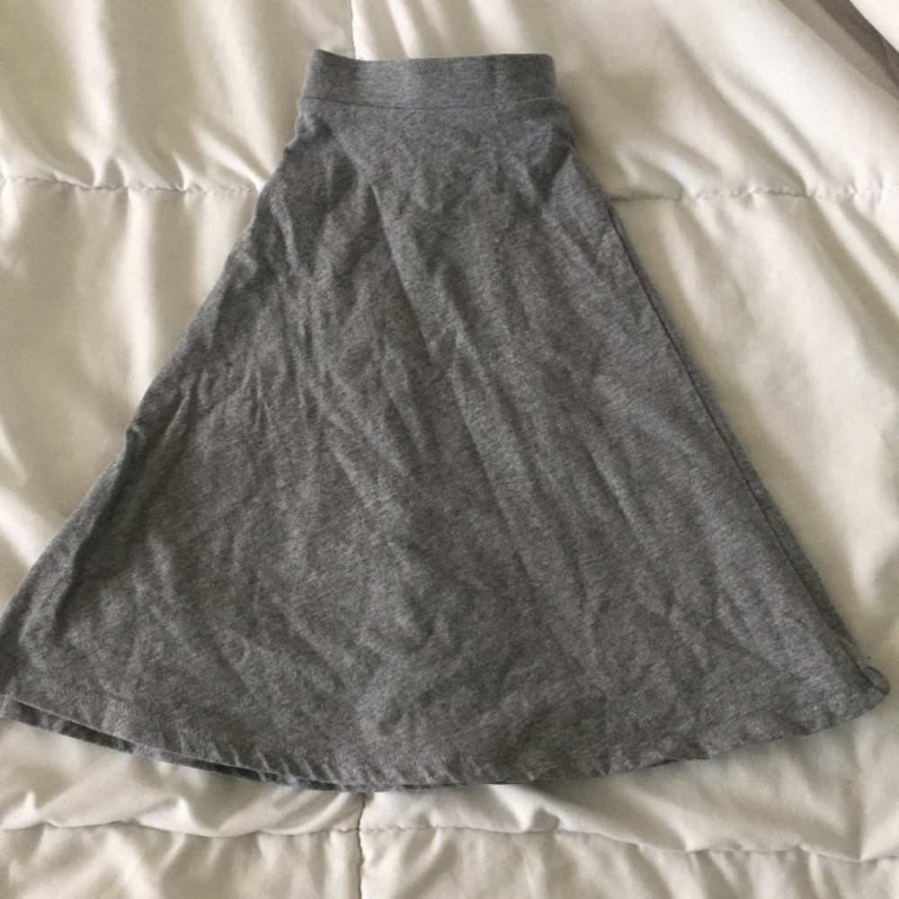 forever 21 grey skirt